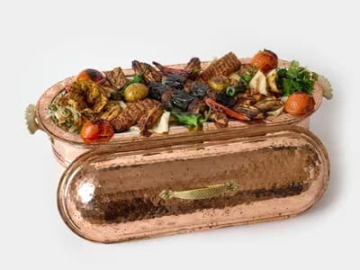 Special Karışık Kebap — köz üstünde